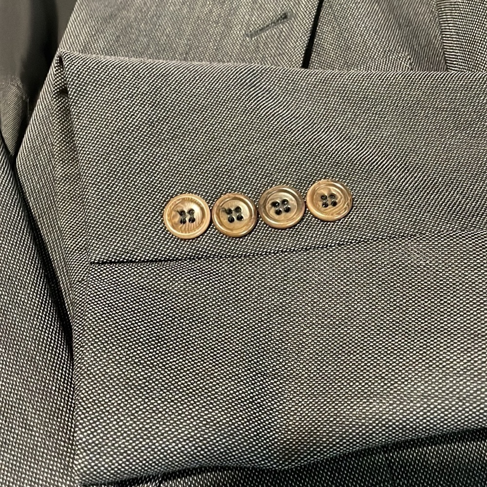 Boss Hugo Boss Al Capone Double-Breasted Suit Coat EU 38 (See measuremen… - Picture 4 of 10